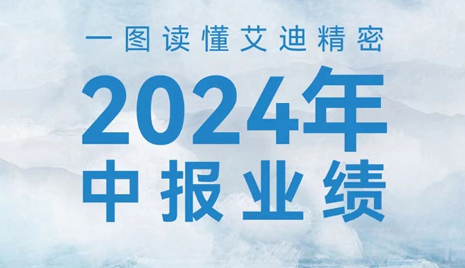 稳健增长！一图读懂艾迪精密2024年中报业绩